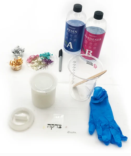 DIY Resin Coin Collection Jar Party Kits