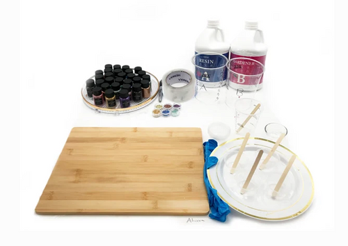 DIY Resin Charcuterie and Cheese Boards Party Kits