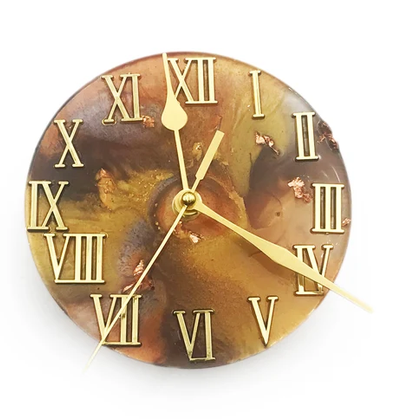 DIY resin clocks for parties of 5 or more