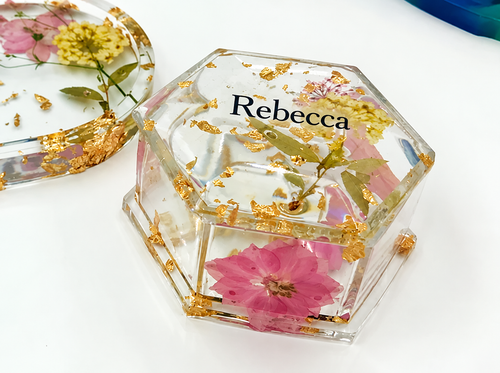 DIY Resin Box - Jewlery, Trinkets, Storage or Keepsakes - Party Kits