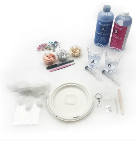 DIY Resin Keychain Party Kits for 5 or more guests