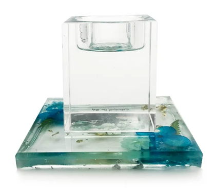 DIY Resin Tealight Holder With Glass or Crystal Holder Kits