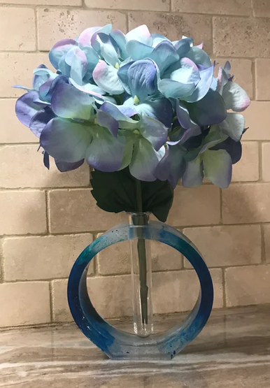 DIY Resin Single Vase With Flower Party Kits